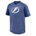 thumbnail image 2 of Men's Fanatics Blue Tampa Bay Lightning Authentic Pro Rink Tech T-Shirt, 2 of 3