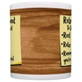thumbnail image 3 of ThisWear Retirement Decorations Retirement To Do List 11 ounce 2 Pack Coffee Mugs Simulated Wood, 3 of 4