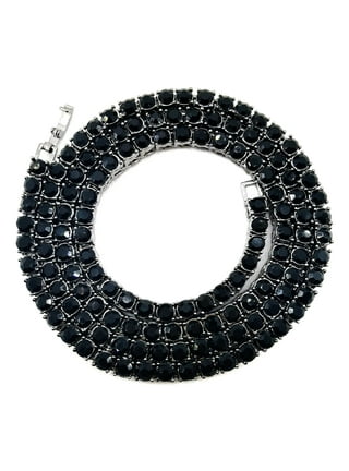 Fake diamond cheap chain mens