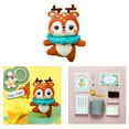 thumbnail image 3 of Kit de Fieltro de Aguja de Bricolaje Fieltro Animales Herramientas de Fieltro de Alce Sunnimix Arrancador de fieltro de lana, 3 of 8