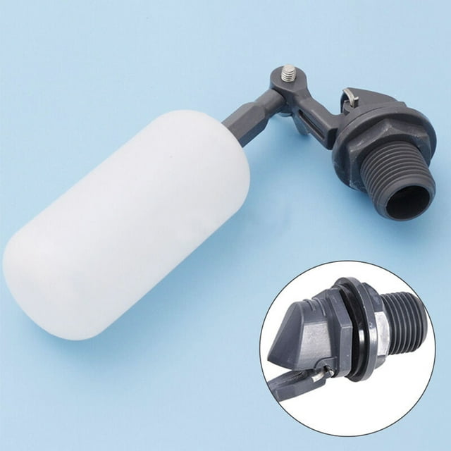 Flmtop Vanne à Bille Flottante Arrêt 1/2 Pouce pour Alimentation Automatique Remplissage Aquarium Humidificateur