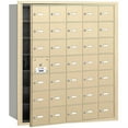 thumbnail image 2 of 4B+ Horizontal Mailbox (Includes Master Commercial Lock) - 35 A Doors (34 usable) - Sandstone - Front Loading - Private Access, 2 of 3