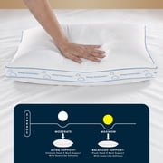 Sertapedic Balanced Support Bed Pillow, Standard/Queen