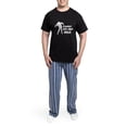 thumbnail image 5 of CafePress - Zombies Just Want Hugs Men's Dark Pajamas - Men's Dark Loose Fit Cotton Pajama Set, 5 of 7