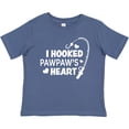 thumbnail image 3 of Inktastic I Hooked Pawpaw's Heart with Fishing Rod Boys or Girls Baby T-Shirt, 3 of 5