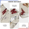 thumbnail image 4 of Kids' Pajama Pants Soft Relaxed Fit Sleep Pants Lounge Pants with Pockets Various Colors and Sizes Butterflies Small, 4 of 9