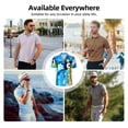 thumbnail image 6 of Lsque Bluey Pattern Golf Shirts for Men Dry Fit Print Moisture Wicking Performance Short Sleeve Polo Shirt-4X-Large, 6 of 7