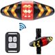 thumbnail image 1 of Luz trasera de bicicleta con intermitentes, LED ultrabrillante, recargable por USB, advertencia de seguridad, luces traseras de freno de bicicleta, control remoto inalámbrico, 4 modos, resistente al a, 1 of 3