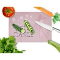 thumbnail image 2 of Caroline's Treasures Let's Dance Linen Pink Glass Cutting Board Large, 2 of 2