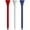 Red,White,Blue, variant on Izzo Golf Wood Tees - White - 1.75" - 200 CT