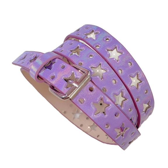 Aellinatey Y2K Hollowed Waist Belt Women Decorative Belt for Pants Dress Pin Buckle Belt