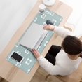 thumbnail image 3 of Upgrade Your Desk with our Large Vintage Flowers Keyboard Mouse Pad - Ideal for Girls, Perfect for Gaming & Office Work - Non-Slip Rubber Base, Long, 31.5x11.8 inch - Maximize Your Efficiency, 3 of 7