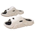 thumbnail image 6 of Rokment Adult Massage Cloud Slippers for Women Men Unisex Acupressure Neuropathy Plantar Fasciitis Relief Shoes Sandals Mat White Size 9, 6 of 6
