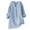 Blue, variant on Women'S Printed Patchwork Buttons V Neck Blouse Shirt Flannel Work Shirts for Women Junior Shirts Extra Long Womens T Shirts