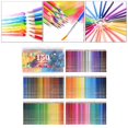 thumbnail image 3 of de lápices de acuarela, lápices para colorear en agua de 120/150 colores, solubles en agua para libros para colorear para adultos Regalos para Soledad Artes con lápiz acuarelado, 3 of 10