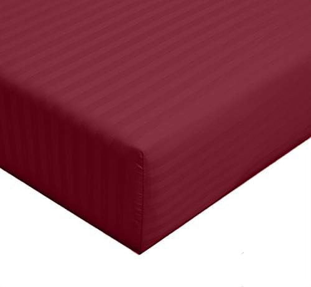 luxury burgundy california king fitted sheet sold separately, 100