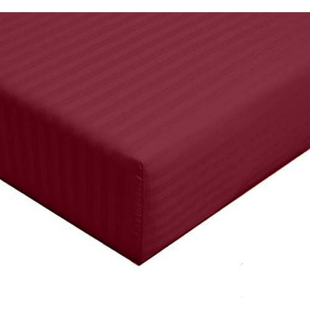 luxury burgundy california king fitted sheet sold separately, 100
