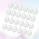 thumbnail image 2 of 60 huevos artificiales de Pascua falsos, realistas, para niños, juguetes educativos para pintar grafitis, color blanco., 2 of 3