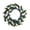D, variant on Large Artificial Leaves Front Door Wreath, Realistic Plastic Greenery Circle for Indoor Outdoor Christmas Garden Wall Decor