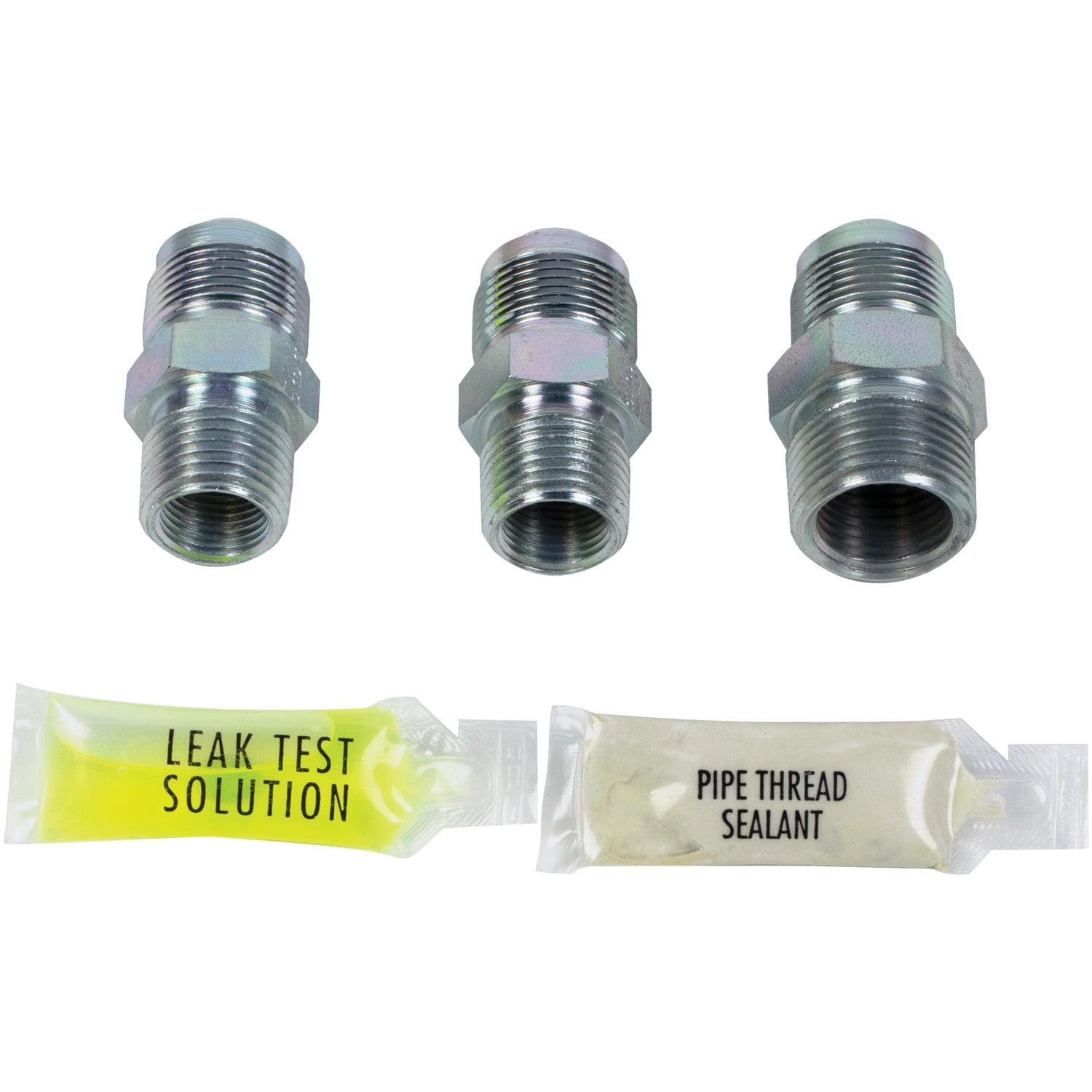 Certified Appliance Accessories 77300 4ft,Stainless Steel 5/8" MIP x 5/8" MAP Gas Line Connector,1Pc