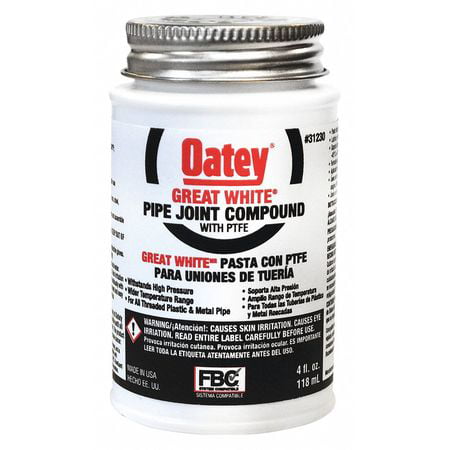 OATEY 31230 Pipe Joint Compound,4 oz.,White