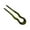 Dark night green, variant on WINDLAND Assorted Color Hair Stick French U Shaped Hair Pin Two Prong Hair Fork Fashionable Women's Hairpin Wedding Jewelry