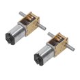 thumbnail image 4 of DC Reduction Motor, DC Geared Motor Low Noise 190RPM 2Pcs  For Electronic Locks, 4 of 8