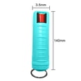 thumbnail image 3 of Mini botella vacía de spray de pimienta de protección de autodefensa de plástico de 20 ml (verde), 3 of 5