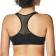 thumbnail image 3 of Women's Maidenform Girl H4323 Seamfree Molded Mesh Back Sports Bra (Black M), 3 of 4
