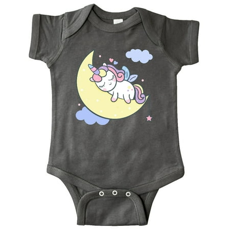 

Inktastic Unicorn Moon Gift Baby Girl Bodysuit