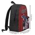 thumbnail image 3 of 16.5in Jujutsu Anime Kaise Backpacks Cute Laptop bag Cartoon Bags Bookbag Daypack Outdoor Travel, 3 of 8