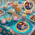 thumbnail image 4 of 24 Pz Plato De Cartón Premium Pastelero De Personajes Mi Sirena, 4 of 4
