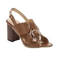 thumbnail image 2 of Sandalias de verano de mujer de tacones altos de cuero de microfibra de moda Wmkox8yii shjk6859, 2 of 9