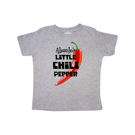 

Inktastic Abuelo s Little Chili Pepper Gift Toddler Boy or Toddler Girl T-Shirt
