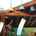 thumbnail image 3 of Wind Chimes Furin Japanese Garden Decor Outdoor -Shaped Blue, 3 of 6