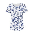 thumbnail image 5 of Tops for Women Over 50 for Summer Off The Shoulders Shirts for Women Dressy Casual Summer Buy Again My Orders, 5 of 5