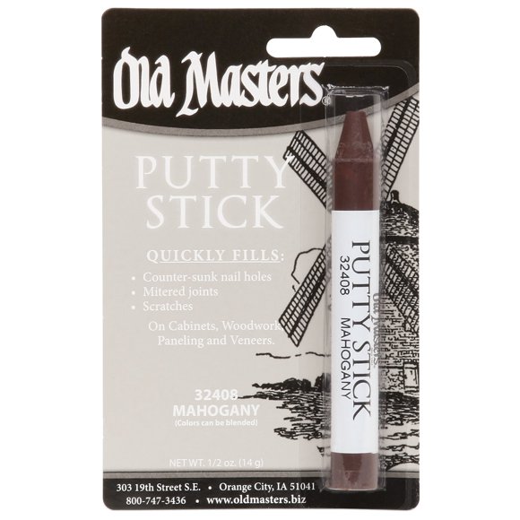 Masilla adhesiva Old Masters 32408, caoba, 14 g