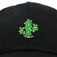 thumbnail image 2 of DALIX Saguaro Cactus Hat Womens Succulent Baseball Cap in Black, 2 of 5