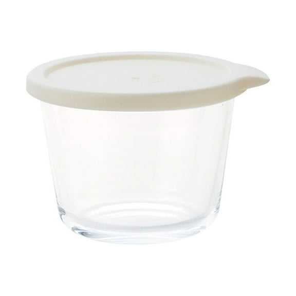 ZCSKFIN Small Glass Bowls with Airtight Lids, Stackable Mixing and Prep Cups for Sauces, Dips, and Desserts, Microwave and Dishwasher Safe for Kitchen Use