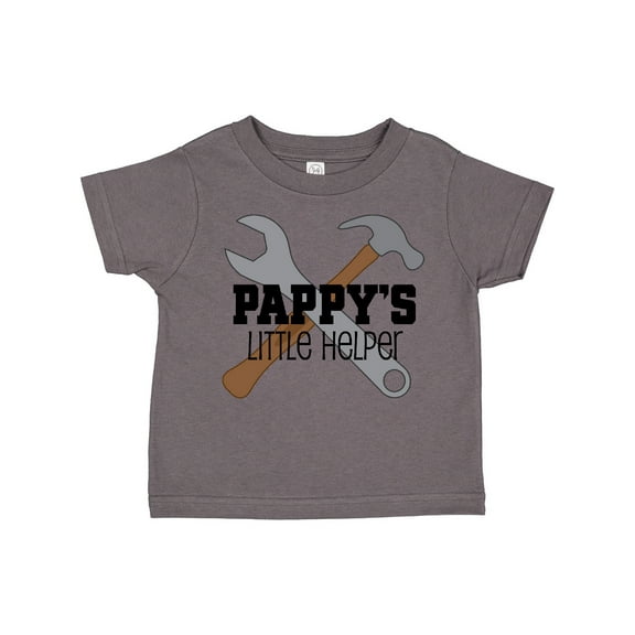 Inktastic Pappy's Little Helper Grandchild Boys Toddler T-Shirt