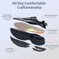 thumbnail image 2 of JOYFON Walking Shoes Women Arch Support Sneakers Plantar Fasciitis Orthotic Tennis Sneakers Running Gym Shoes US Size 6-11, 2 of 6