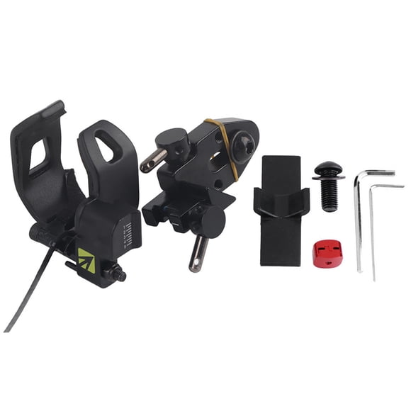 Reposaflechas abatible duradero para caza con arco, contención total para la caza con arco compuesto