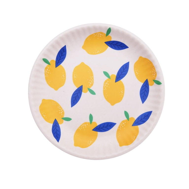 WeeSprout Bamboo, Silicone, Melamine Dishware Plate with Lids, Set of 4,  Kid-Sized Design for Leftovers, Dishwasher Safe (Blue, Yellow, Orange, and  Red) - Yahoo Shopping