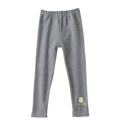 

Hpgjzj Girls Basic Solid Full Length Cotton Soft Leggings Girls Toddlers Leggings Fashion Stretch Pants Comfortable Bottoms