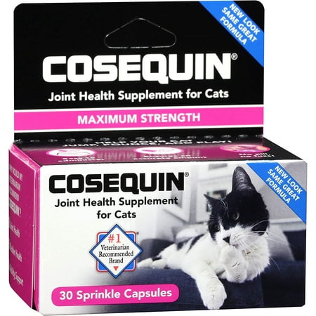 UPC: 0755970407679 | Cosequin Cats Capsules with Glucosamine & Chondroitin 30ct