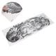 thumbnail image 5 of Temporal Brazo Impermeable Pegatinas Para Brazo Grande Pegatinas Falsas Impermeables Temporales Para Mujeres MenTQB-217 ANGGREK Otros, 5 of 8