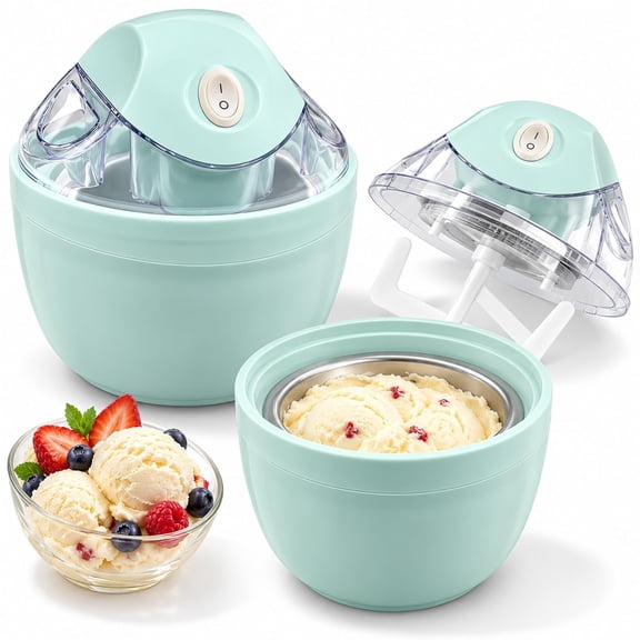 Easy Scoop Ice Cream Maker Machine 1.5 Quart Mini Electric
