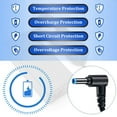 thumbnail image 2 of 45W AC Charger for HP Pavilion 15-af141dx 15.6" Laptop Power Supply Adapter Cord, 2 of 7