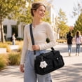 thumbnail image 2 of 19L Sports Duffle Bag, Multi‑Purpose Weekender Travel Gym Hand Bag, Lightweight Carry Bag for Swimming, Ballet, Gymnastics, School & Overnight Trips, 2 of 3