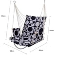 thumbnail image 3 of Chaise Hamac Suspendue Portable en Coton, 3 of 4